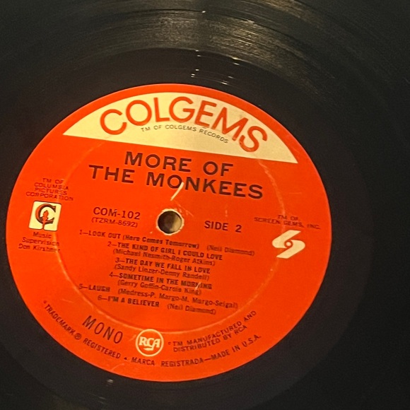 The Monkees More of The Monkees LP Vinyl Record 1967 - Picture 6 of 6